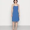 Anna Field STRAPPA FIT AND FLARE - Vestido Informal - Blue, White, Mujer -Anna Field Moda 5f00dc1118874a02bc1475e9e4dc6d5b