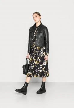 Anna Field SHIRT COLLAR MIDI BELTED DRESS - Vestido Camisero - Black/yellow/white, Mujer 8 Anna Field SHIRT COLLAR MIDI BELTED DRESS - Vestido Camisero - Black/yellow/white, Mujer -Anna Field Moda 5fc30063e1b542b189ac4e4e6c50c9bd