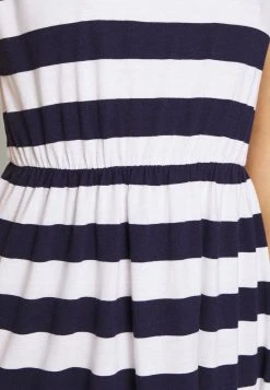 Anna Field Vestido Ligero - Evening Blue/white, Mujer -Anna Field Moda 605753347e3b4cbeb8e9edbaa78941bc