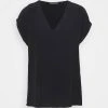 Anna Field Camiseta Básica - Black, Mujer