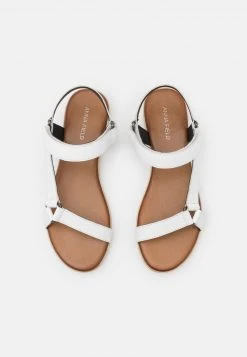 Anna Field LEATHER - Sandalias - White, Mujer -Anna Field Moda 618abdbb1c9245e8b253a7d3720123ce
