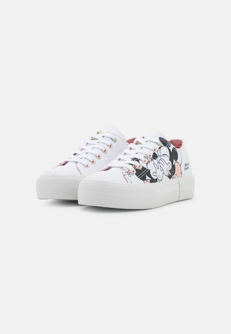 Anna Field DISNEY MICKEY MOUSE LOVE - Zapatillas - White/black, Mujer 5 Anna Field DISNEY MICKEY MOUSE LOVE - Zapatillas - White/black, Mujer - Imagen 3
