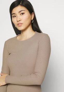 Anna Field Vestido De Punto - Light Brown, Mujer -Anna Field Moda 61d5a9b4758a4f31a3177c062771f0d7