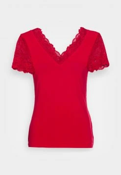 Anna Field Camiseta Básica - Red, Mujer -Anna Field Moda 63bfdb27b010409883fa045db6c21e35
