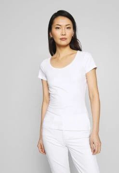 Anna Field 2ER PACK - Camiseta Estampada - Navy/white, Mujer -Anna Field Moda 63f23176d0a945fd89cd0bdf946edb64