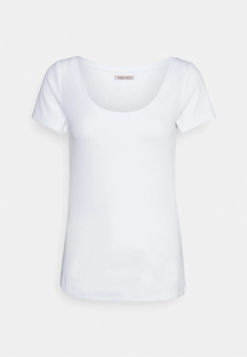 Anna Field 2 PACK - Camiseta Básica - Black/white, Mujer 5 Anna Field 2 PACK - Camiseta Básica - Black/white, Mujer - Imagen 3