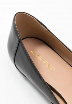 Anna Field LEATHER BALLERINAS - Bailarinas - Black, Mujer -Anna Field Moda 6521b327bcf04992b277e651536be804