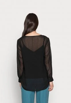 Anna Field V Neck Blouse - Blusa - Black, Mujer -Anna Field Moda 65574cb23ae643a195eee68703a33eda