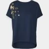 Anna Field Camiseta Estampada - Dark Blue, Mujer