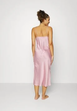 Anna Field SIMPLE SATIN LONG LINE NIGHTIE - Camisón - Pink, Mujer 11 Anna Field SIMPLE SATIN LONG LINE NIGHTIE - Camisón - Pink, Mujer -Anna Field Moda 67270d214b204954b9ee08517266c3b7