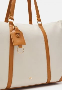 Anna Field Bolsa De Fin De Semana - Off-white/cognac, Mujer -Anna Field Moda 6814aec2228e42b4a28f14c0489257a8