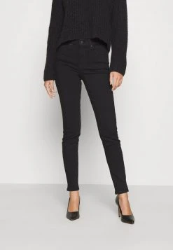 Anna Field Vaqueros Slim Fit - Black Denim, Mujer