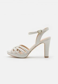 Anna Field LEATHER - Sandalias De Tacón - White, Mujer -Anna Field Moda 68c2300b43bd415f8b4bbb7122d459af
