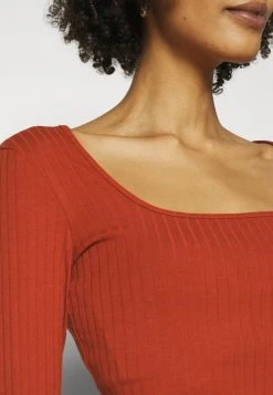 Anna Field Camiseta De Manga Larga - Brown, Mujer -Anna Field Moda 690ff5a7d0db4bf2abf26090f674ef06