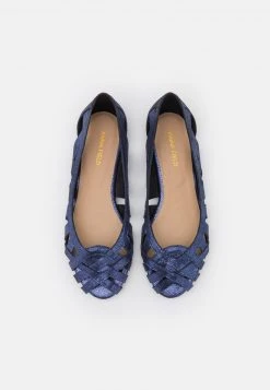 Anna Field Bailarinas Peeptoe - Dark Blue, Mujer -Anna Field Moda 6952b9a1c5084fc6a8a5688aaa44cf82
