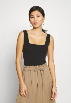 Anna Field Top - Black, Mujer