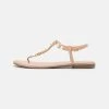 Anna Field Sandalias De Dedo - Rose Gold, Mujer