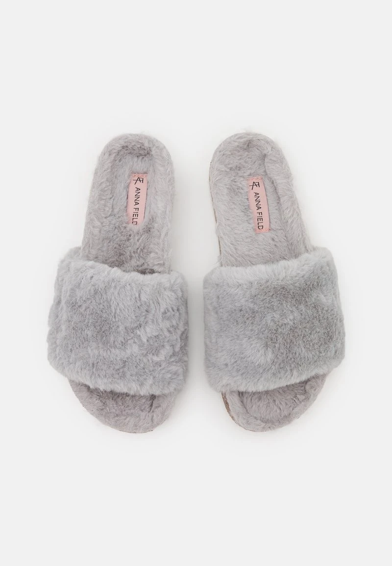 Anna Field Pantuflas - Light Grey, Mujer 7 Anna Field Pantuflas - Light Grey, Mujer - Imagen 5
