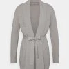 Anna Field BELTED CARDIGAN - Chaqueta De Punto - Grey, Mujer -Anna Field Moda 6cf8c03e975b4acb9d2904d46996b097