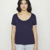 Anna Field Camiseta Básica - Dark Blue, Mujer -Anna Field Moda 6dd0df3b862240e5bc4b005eebd6cbaf