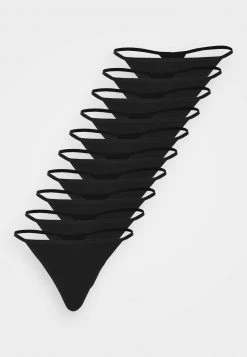 Anna Field CODY 10PP COTTON THONG - Tanga - Black, Mujer -Anna Field Moda 6de15257f4c74e21863d51ea6a809790