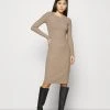 Anna Field Vestido De Punto - Light Brown, Mujer