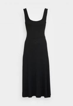 Anna Field WIDE STRAP FIT MIDI DRESS - Vestido Ligero - Black, Mujer -Anna Field Moda 70a852c3102c439fb635b93671acd015