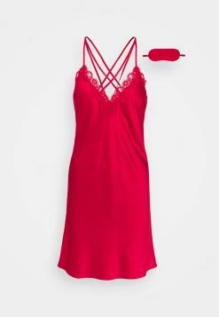 Anna Field GIFT SET - Camisón - Dark Red, Mujer -Anna Field Moda 710bdc9081844370be46b1f09ff34834