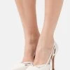 Anna Field LEATHER - Zapatos Altos - Offwhite, Mujer