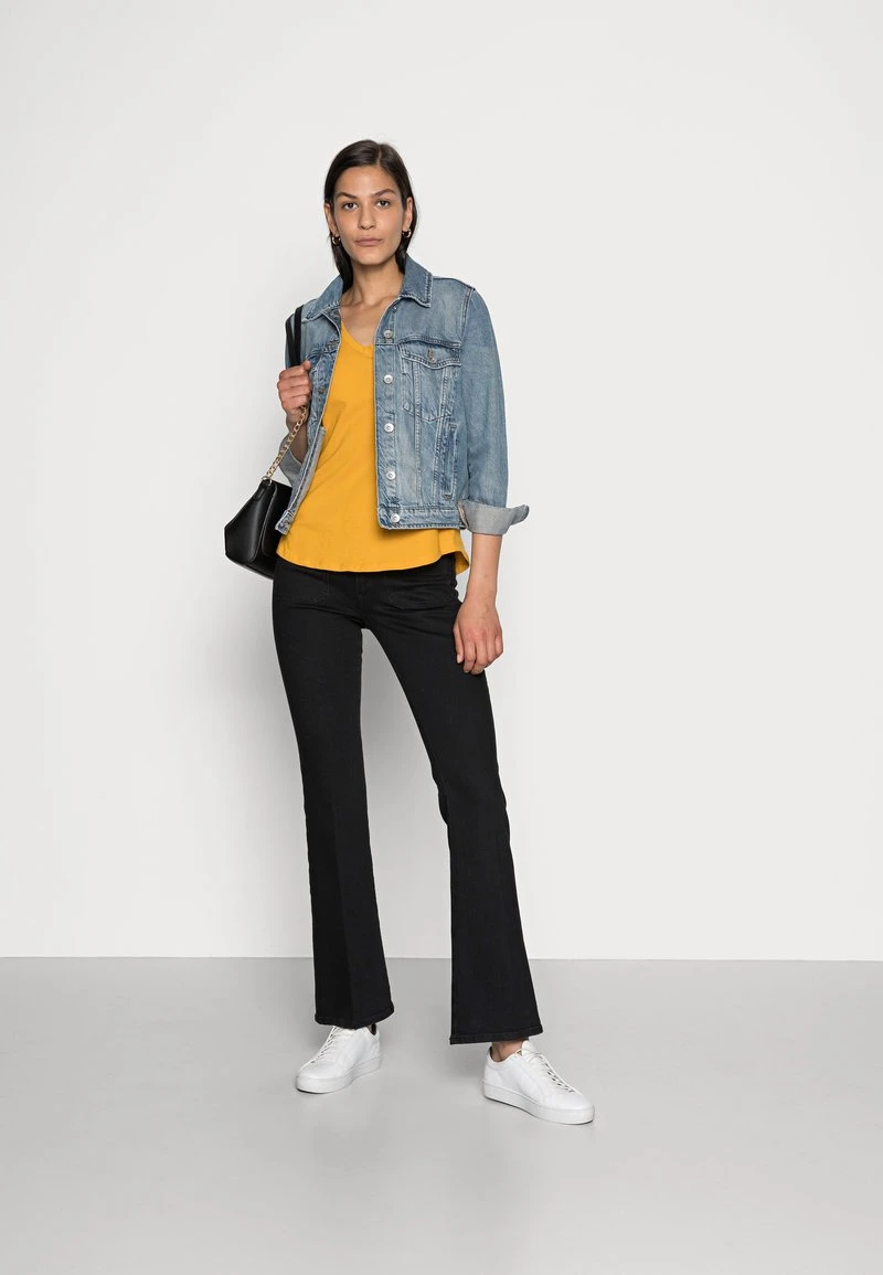 Anna Field Camiseta Básica - Yellow, Mujer 4 Anna Field Camiseta Básica - Yellow, Mujer - Imagen 2