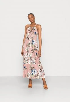 Anna Field Vestido Largo - Pink/white, Mujer