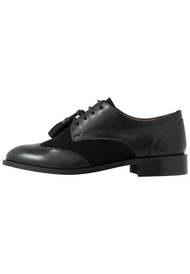 Anna Field LEATHER FLAT SHOES - Zapatos De Vestir - Black, Mujer 4 Anna Field LEATHER FLAT SHOES - Zapatos De Vestir - Black, Mujer - Imagen 2