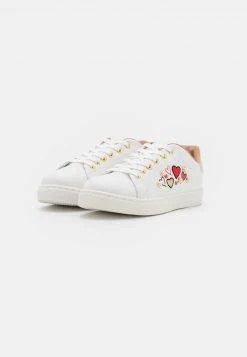 Anna Field LOVE - Zapatillas - White/gold/pink, Mujer -Anna Field Moda 7316f95bdcb344b4adcf267cb144ed97