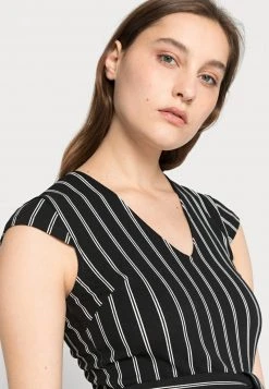 Anna Field Vestido De Tubo - Black/ White, Mujer -Anna Field Moda 7332de408b5a422397a5e3526ccb4857