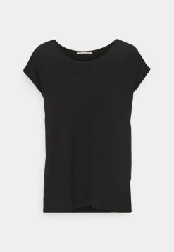 Anna Field Camiseta Básica - Black, Mujer -Anna Field Moda 73f4333026e047ba817ba132a3c81e4b
