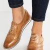 Anna Field LEATHER - Zapatos Con Cordones - Cognac, Mujer -Anna Field Moda 741100c046ad4bf7b06586999e66b1f3