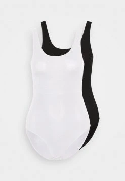 Anna Field 2PP SINGLET BODY WITH BRIEF SHAPE - Body - Black/white, Mujer -Anna Field Moda 7583ab55b9d04c20b62b86f54d97532d