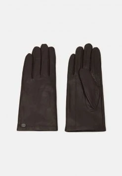 Anna Field Guantes - Brown, Mujer