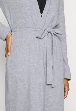 Anna Field WAFFLE BATHROBE - Albornoz - Grey, Mujer -Anna Field Moda 7916e3d9f12846c6a364346022fd385f