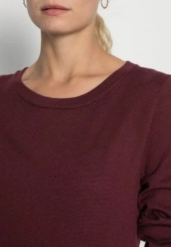 Anna Field MERINO WOOL JUMPER - Jersey De Punto - Bordeaux, Mujer -Anna Field Moda 79ae275b1b39406aace4c6a8fe21fb1d