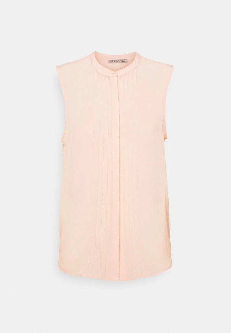Anna Field Sleeveless Blouse With Gathers - Blusa - Pink, Mujer 6 Anna Field Sleeveless Blouse With Gathers - Blusa - Pink, Mujer - Imagen 4