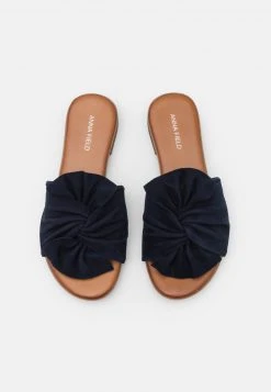 Anna Field LEATHER - Sandalias Planas - Blue, Mujer -Anna Field Moda 7e0fe4fe3c25459ba7fc67f37309116c