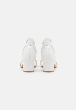 Anna Field LEATHER - Sandalias - White, Mujer -Anna Field Moda 7eb423bfb86440969d93ef655565f658