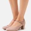 Anna Field Tacones - Light Pink, Mujer
