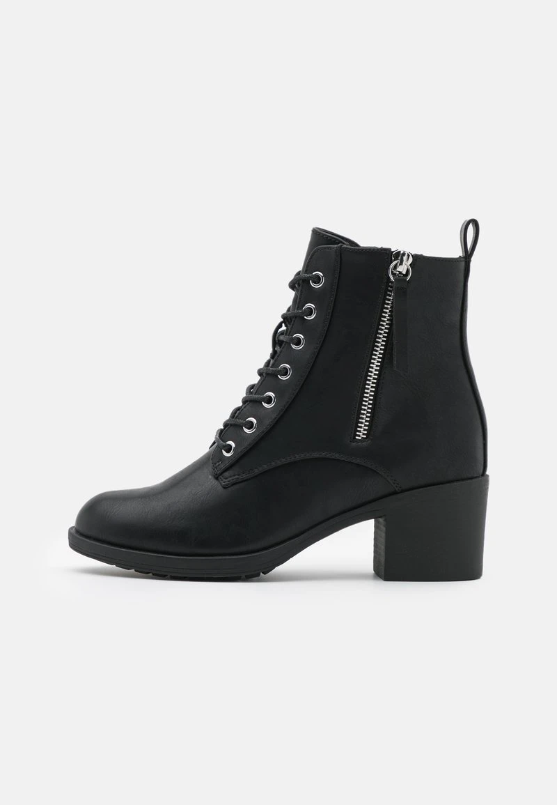 Anna Field Botines Con Cordones - Black, Mujer 4 Anna Field Botines Con Cordones - Black, Mujer - Imagen 2