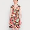 Anna Field Vestido Ligero - Red/orange/green, Mujer