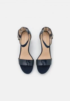 Anna Field LEATHER - Sandalias De Tacón - Dark Blue, Mujer -Anna Field Moda 800aa8ea77664a9aa4e5e1a7a63ea145