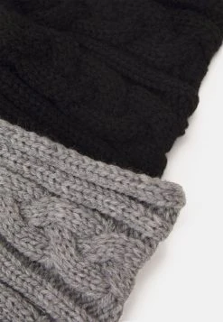 Anna Field 2 PACK - Orejeras - Black/grey, Mujer -Anna Field Moda 80a8676db8214cb19cad0dfafafd65d5