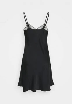 Anna Field HAMMERED SATIN NIGHTIE - Camisón - Black, Mujer -Anna Field Moda 81ba39e4a7c34ae08ecb2226b80f5767