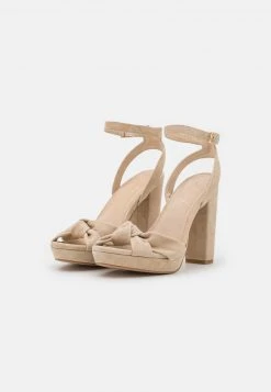 Anna Field LEATHER - Sandalias De Tacón - Beige, Mujer -Anna Field Moda 82feec3627fa4a5aac0559953c8c390e
